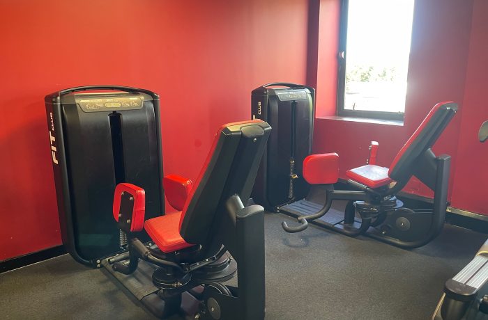 Hip adductor and abductor machines at Fit Club Northwood Hills